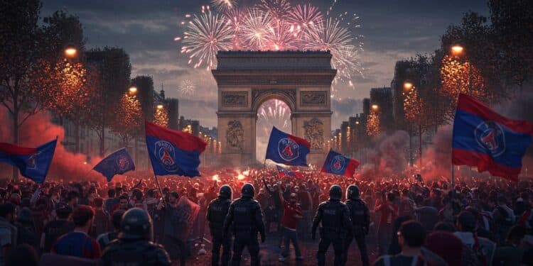 Clashes entre supporters et police lors de la finale PSG Inter à Paris Feux dartifice gaz lacrymogène  revivez les moments forts   Viral Mag