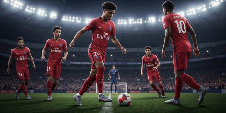 PSG-Montpellier : Une Équipe Ultra-Jeune en Action - Viral Mag Le PSG affronte Montpellier avec un groupe de 204 ans de moyenne dâge le plus jeune jamais aligné Découvrez les talents émergents et leur impact Viral Mag