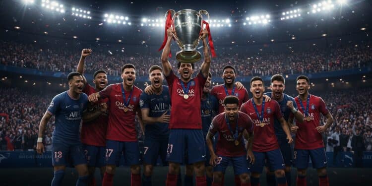 Le PSG remporte sa première Ligue des Champions avec une victoire éclatante 5 0 contre lInter Milan Découvrez les moments forts de ce sacre historique   Viral Mag