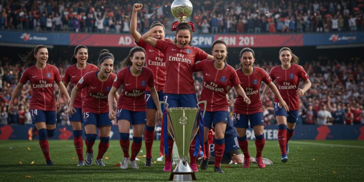 PSG U19 Féminines : Championnes de France 2025 - Viral Mag Les U19 féminines du PSG sacrées championnes de France 2025 face à Montpellier Découvrez leur parcours et lavenir du football féminin Viral Mag
