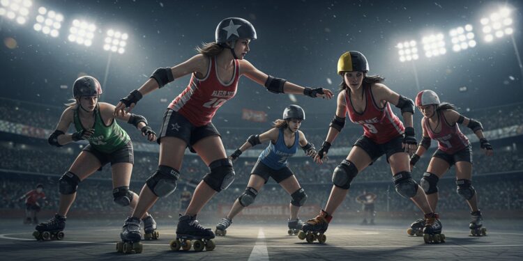 Découvrez les PsykoQuads pionnières du roller derby en Essonne un sport de contact inclusif mêlant vitesse stratégie et esprit déquipe   Viral Mag