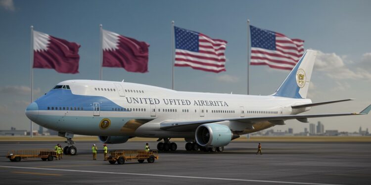 Qatar Offre un Avion à Trump : Échange ou Polémique ? - Viral Mag Le Qatar offre un Boeing de luxe à Trump un échange controversé Découvrez les enjeux éthiques et stratégiques de ce geste diplomatique Viral Mag