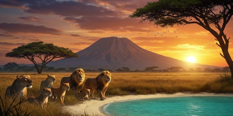 Quand Partir en Tanzanie ? Guide Complet - Viral Mag Découvrez la meilleure période pour visiter la Tanzanie climat safaris Kilimandjaro et plages de Zanzibar Planifiez votre voyage idéal Viral Mag