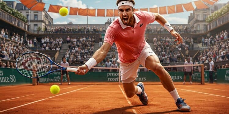 Quentin Halys : Leçon d’un Combat Épique à Roland-Garros - Viral Mag Quentin Halys frôle lexploit face à Holger Rune à Roland Garros Retour sur un match intense et les leçons dune défaite constructive Viral Mag