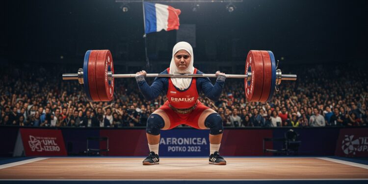 Qui Est Sylvie Eberana, Haltérophile Voilée ? - Viral Mag Sylvie Eberana haltérophile et défenseuse du voile dans le sport interpelle Macron sur TF1 Découvrez son parcours et ses combats Viral Mag