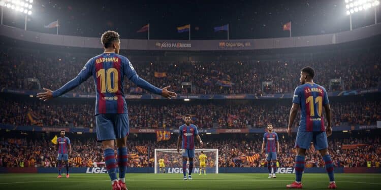 Raphinha signe jusquen 2028 avec le FC Barcelone Lamine Yamal pourrait prolonger en 2026 Découvrez leur impact sur la saison du Barça   Viral Mag