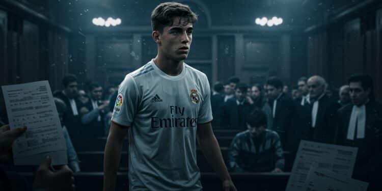 Raul Asencio : Scandale au Real Madrid - Viral Mag Raul Asencio défenseur du Real Madrid poursuivi pour diffusion de contenu illégal Découvrez les détails du scandale qui secoue le football espagnol Viral Mag