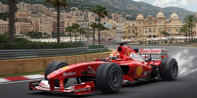 Record à 16M€ pour la Ferrari F2001 de Schumacher - Viral Mag La Ferrari F2001 de Michael Schumacher victorieuse à Monaco 2001 vendue 16M€ aux enchères Découvrez lhistoire de ce bolide légendaire Viral Mag
