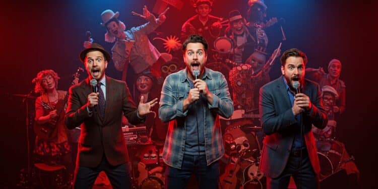 Le spectacle du Trio diffusé en direct au cinéma bat des records avec 128 588 spectateurs Découvrez ce show déjanté qui séduit la France entière   Viral Mag