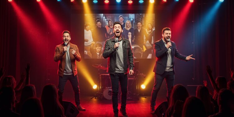 128 000 spectateurs pour un show comique diffusé en direct au cinéma  découvrez comment ce trio a battu tous les records    Viral Mag