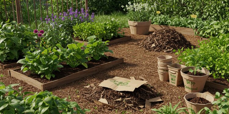 Découvrez 5 façons ingénieuses de recycler le carton dans votre jardin pour un espace vert écoresponsable Paillage compost semis  des solutions simples et durables    Viral Mag
