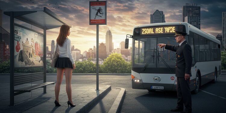 Un chauffeur de bus refuse laccès à une femme en mini jupe à Champigny sur Marne suscitant un débat sur la liberté vestimentaire et les normes sociales   Viral Mag