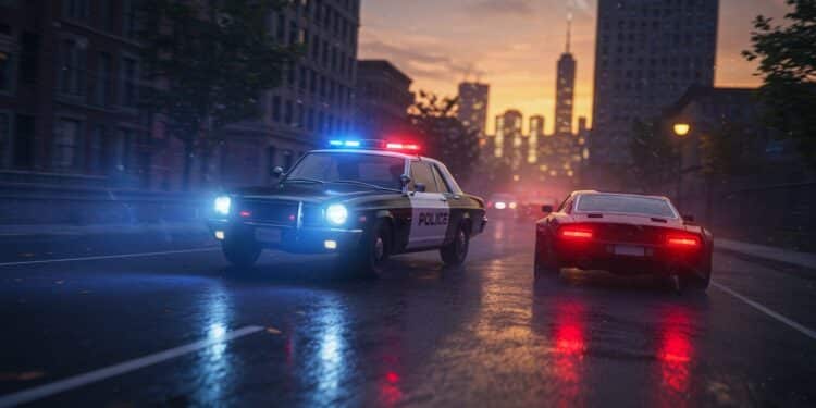 Refus d’Obtempérer : Une Nouvelle Ère de Poursuites - Viral Mag Nouvelle directive pour les forces de lordre généralisation des poursuites des véhicules en fuite Quels impacts sur la sécurité et lordre public Viral Mag