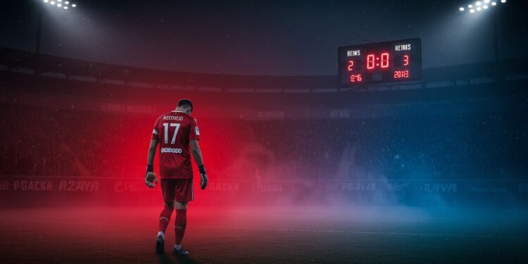 Reims chute en Ligue 2 après une saison difficile Yehvann Diouf exprime sa déception face à ce revers Découvrez les raisons de cet échec   Viral Mag