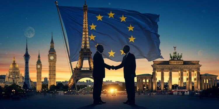 Relance Franco-Allemande : Macron Et Merz En Action - Viral Mag Macron et Merz unissent leurs forces pour relancer le couple franco allemand face aux défis européens Découvrez leur stratégie Viral Mag