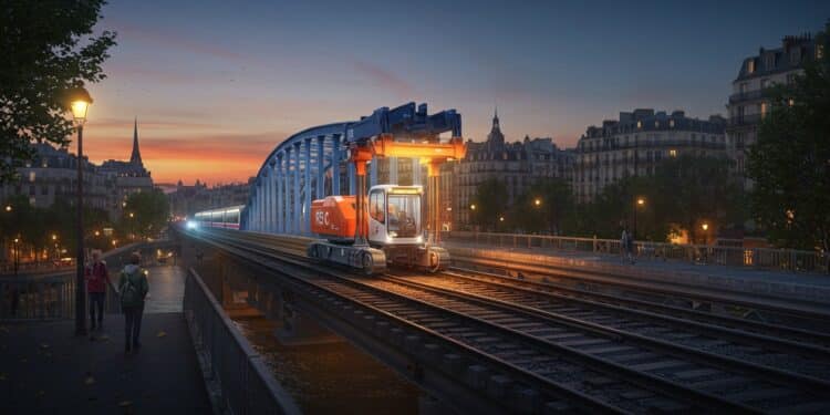 RER C : Le Pont des Souverains Renouvelé - Viral Mag Le pont des Souverains vieux de 157 ans est remplacé lors dune opération innovante Découvrez limpact sur le RER C et la technologie révolutionnaire utilisée Viral Mag