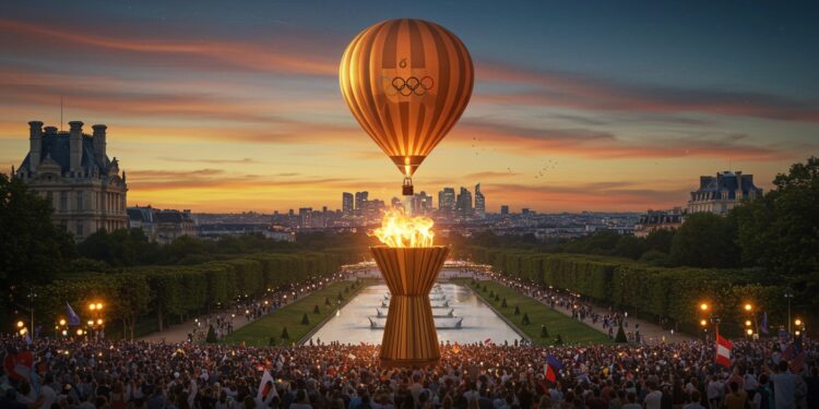 Retour de la Vasque Olympique à Paris - Viral Mag La vasque olympique revient au jardin des Tuileries à Paris pour trois étés dès le 21 juin 2025 Découvrez ce spectacle gratuit et féerique Viral Mag