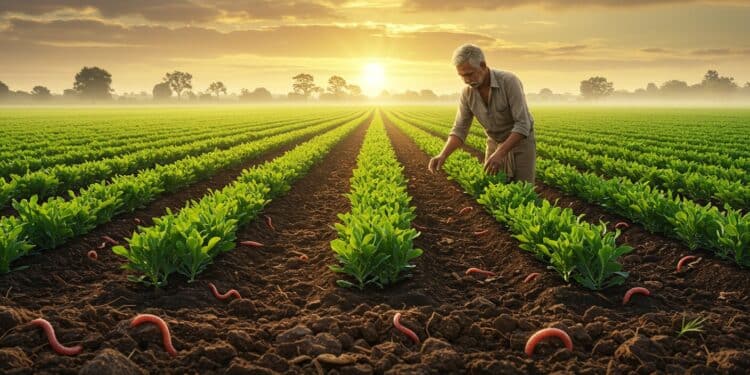 Révolution Agricole : Les Vers De Terre Super-Puissants - Viral Mag Un ancien banquier transforme lagriculture avec des vers de terre et des pratiques régénératives Découvrez une ferme innovante qui redonne vie aux sols Viral Mag