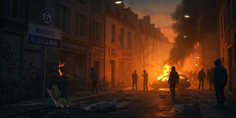 Rillieux-la-Pape : Violences Urbaines et Réponses Fermes - Viral Mag À Rillieux la Pape des mineurs attaquent la police dégradent la ville Le maire propose des sanctions strictes Que se passe t il vraiment Viral Mag