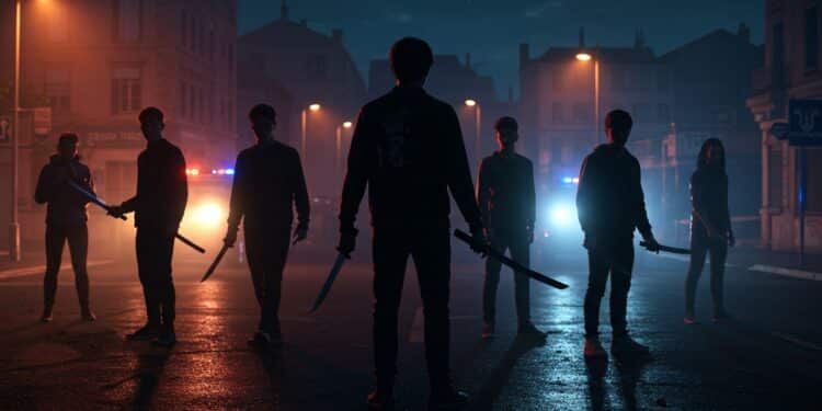 Rixe évitée à Marseille  5 ados armés de couteaux et dun sabre arrêtés sur un parking Découvrez les détails dune intervention décisive   Viral Mag