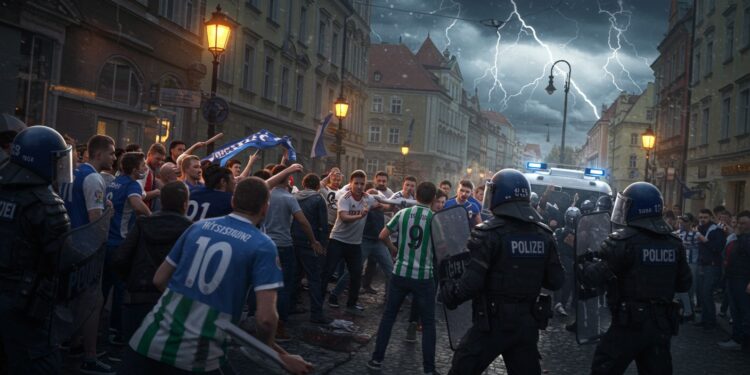Des heurts entre supporters de Chelsea et du Betis Séville secouent Wroclaw avant la finale de Ligue Conférence Découvrez les détails et les enjeux   Viral Mag