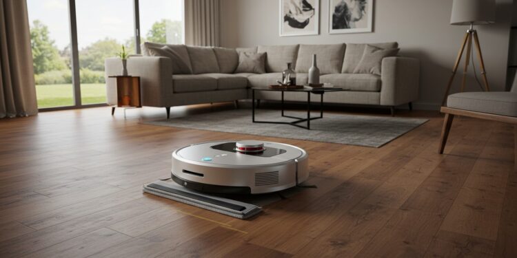 Découvrez le robot aspirateur laveur Silvercrest plébiscité à 88  par les clients Aspiration lavage autonomie  un appareil complet pour un intérieur impeccable   Viral Mag