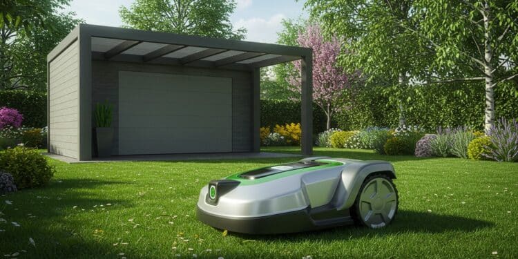 Découvrez le robot tondeuse Parkside à 439 € avec garage inclus Autonome connecté et idéal pour 1000 m² il simplifie lentretien de votre pelouse   Viral Mag