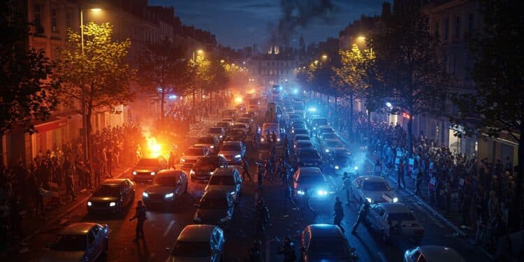 Un rodéo urbain à Bordeaux avec 500 voitures et 3 000 personnes stoppé par la police Découvrez les détails de cette nuit agitée et ses conséquences   Viral Mag