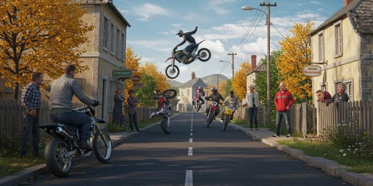 Rodéos Sauvages : Le Fléau Qui Perturbe Frossay - Viral Mag Les rodéos sauvages envahissent Frossay près de Nantes Bruit insécurité incivilités les habitants exaspérés demandent des solutions Découvrez leur combat Viral Mag