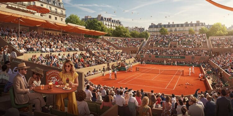 Roland-Garros 2025 : Les Stars Brillent en Tribunes - Viral Mag Plongez dans lambiance VIP de Roland Garros 2025 couples complices duos familiaux et rencontres émouvantes sous le soleil parisien Viral Mag