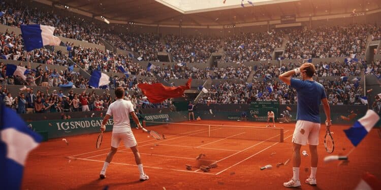 Roland Garros 2025  la ferveur patriotique des supporters enflamme les tribunes mais des débordements ternissent lambiance Découvrez ce double visage   Viral Mag