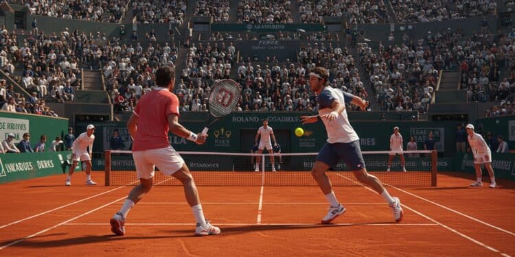 Roland-Garros : Moutet Défie Djokovic, Duel Épique - Viral Mag Corentin Moutet affronte Novak Djokovic à Roland Garros dans un match intense Découvrez lanalyse du duel et les moments clés de ce choc Viral Mag