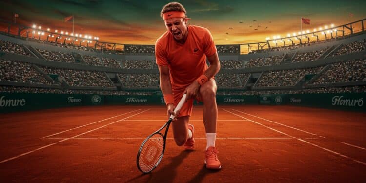 Roland-Garros : Ruud Éliminé, Blessure au Genou Inquiète - Viral Mag Casper Ruud tête de série n°7 chute au 2e tour de Roland Garros 2025 face à Nuno Borges diminué par une blessure au genou Analyse et perspectives   Viral Mag