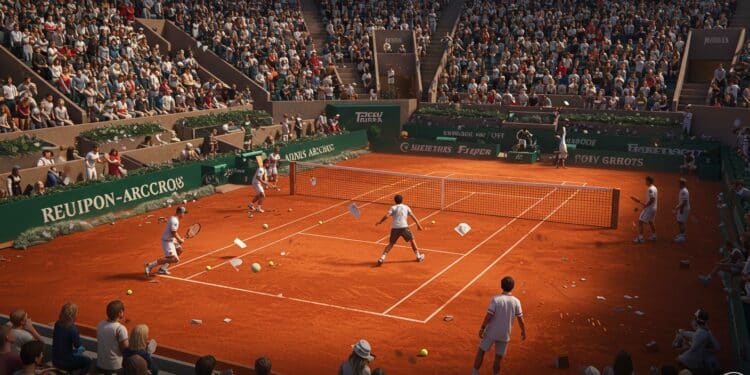Roland Garros sous tension  le public du court 14 accusé dexcès Crachats objets jetés Découvrez les incidents qui secouent le tournoi   Viral Mag