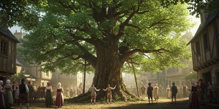 Ronquerolles Sauve Son Arbre De La Liberté - Viral Mag Un village du Val dOise célèbre son tilleul de 1792 symbole de liberté sauvé de labattage Découvrez cette histoire dunion et de patrimoine Viral Mag