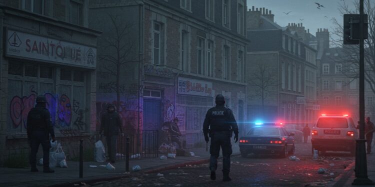 Saint-Ouen : Dealers Sous Pression Policière - Viral Mag Trafic de drogue à Saint Ouen la police intensifie la pression sur les dealers près dune école déplacée Découvrez les enjeux et impacts sur le quartier Viral Mag