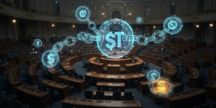 Sénat : Vote Crucial sur la Loi Stablecoin - Viral Mag Le Sénat vote une loi clé sur les stablecoins Quels impacts pour la crypto Découvrez les enjeux et débats autour de cette régulation Viral Mag