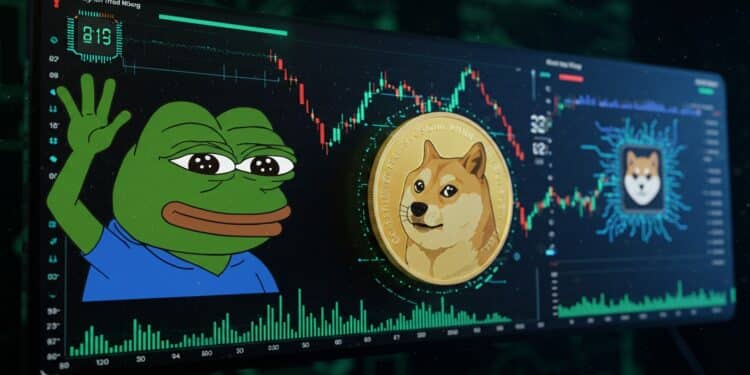Shiba Inu et Dogecoin vacillent CodenamePepe émerge avec lIA Découvrez comment ce memecoin pourrait bouleverser le marché crypto en 2025   Viral Mag