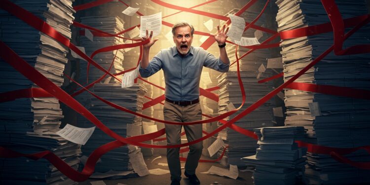 Simplification Économique : Les Patrons Toujours en Attente - Viral Mag Les entreprises espèrent un choc de simplification promis par le gouvernement mais les normes freinent toujours leur quotidien Décryptage Viral Mag