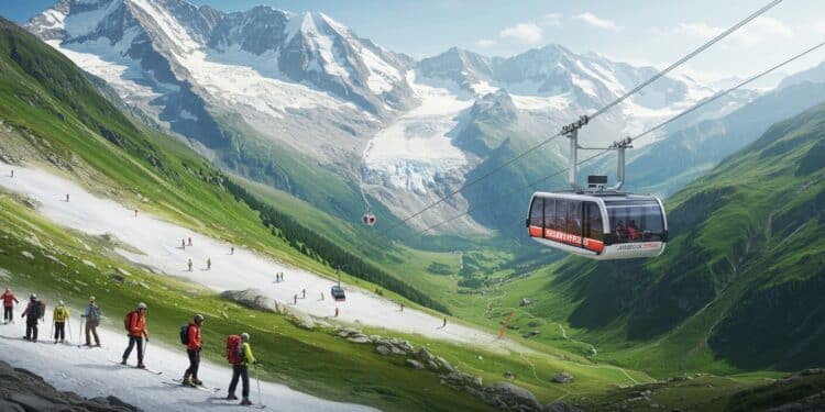 Skier Jusqu’en Juillet : La Station Qui Défie l’Été - Viral Mag Skier en plein été Découvrez la station des Deux Alpes ouverte jusquen juillet avec glacier pistes variées et activités pour tous Viral Mag