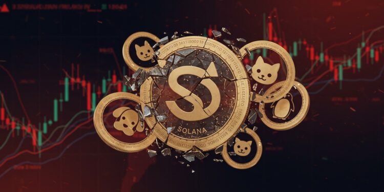Solana atteint un plus bas mensuel alors que lengouement pour les mèmes coins sessouffle Découvrez les raisons de cette correction et les perspectives davenir   Viral Mag