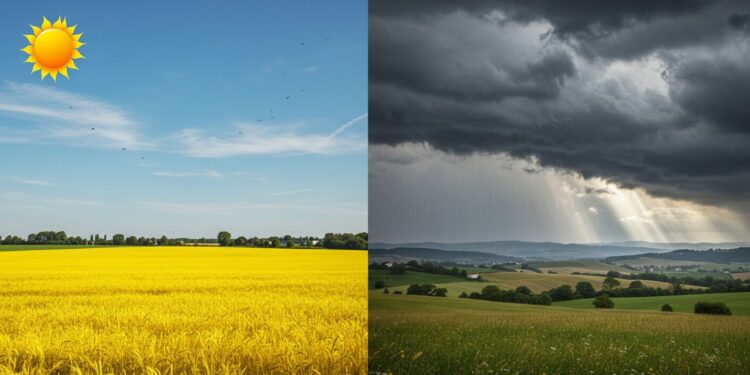 Soleil Nord, Pluie Sud : Météo France Semaine - Viral Mag Soleil au nord pluie au sud découvrez la météo de la semaine en France avec des prévisions détaillées et des conseils pour sadapter au temps changeant Viral Mag