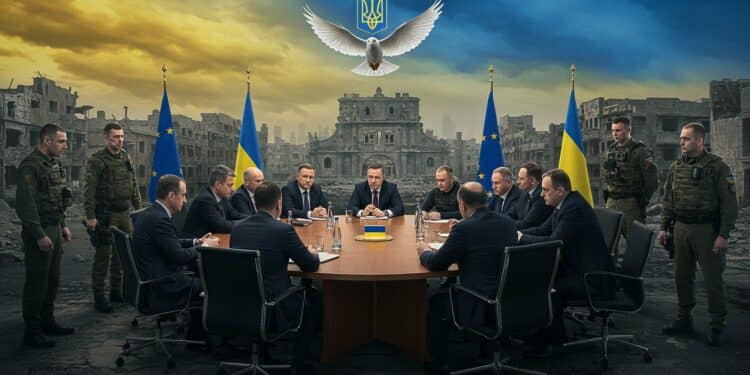 Sommet Européen en Ukraine : Vers un Cessez-le-Feu ? - Viral Mag Sommet européen en Ukraine ce samedi pour discuter dun cessez le feu de 30 jours proposé par Trump Quelles implications pour la paix Viral Mag