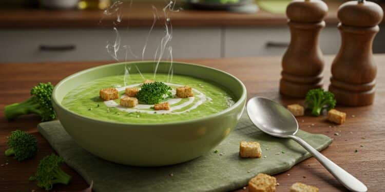 Découvrez une recette de soupe de brocoli crémeuse saine et facile à préparer Idéale pour un repas réconfortant riche en nutriments et en saveurs    Viral Mag