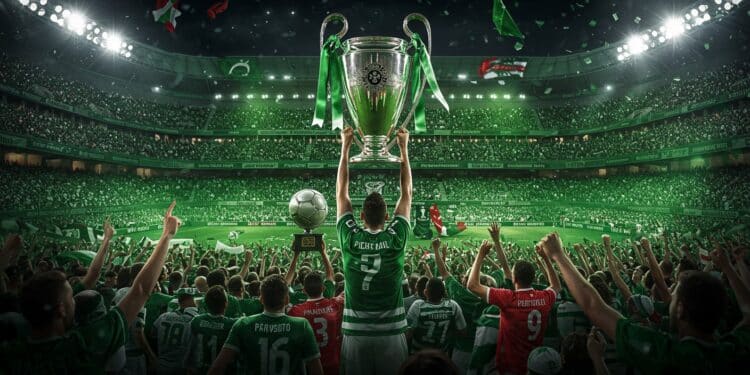 Sporting Portugal : Doublé Historique face à Benfica - Viral Mag Le Sporting Portugal triomphe en Coupe du Portugal face à Benfica 3 1 après son titre de champion réalisant un doublé historique Découvrez cette victoire épique Viral Mag