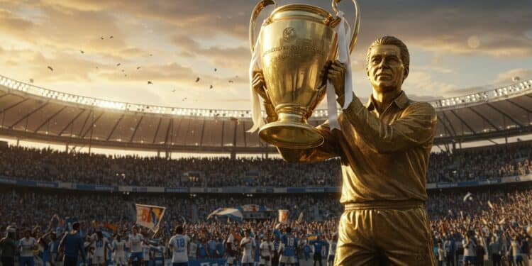 Statue de Bernard Tapie : Hommage Éternel à Marseille - Viral Mag Un hommage vibrant à Bernard Tapie avec une statue au stade Vélodrome célébrant son héritage à Marseille Découvrez cet événement émouvant Viral Mag