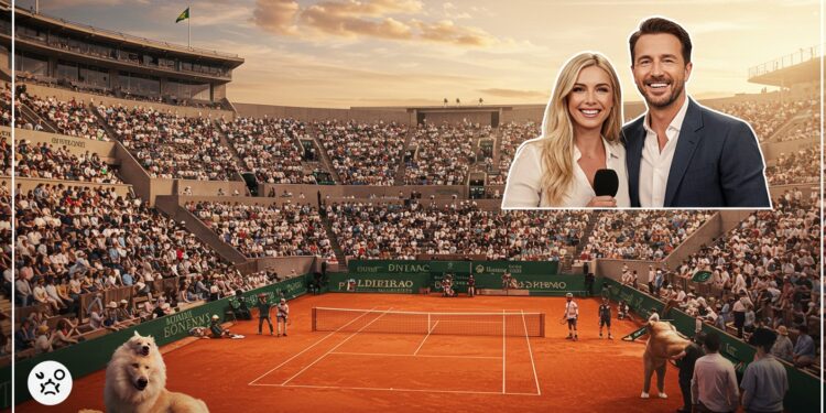 Stéphane Bern et Yori Bailleres : Une Sortie Remarquée - Viral Mag Stéphane Bern et Yori Bailleres à Roland Garros découvrez leur complicité et lengagement de Bern pour la SPA dans cet article captivant Viral Mag