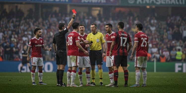 Suspension de 20 Ans : Le Foot en Crise - Viral Mag Un joueur de foot suspendu 20 ans pour agression darbitre en Côte dOr Une sanction exemplaire face à la montée de la violence dans le sport Viral Mag