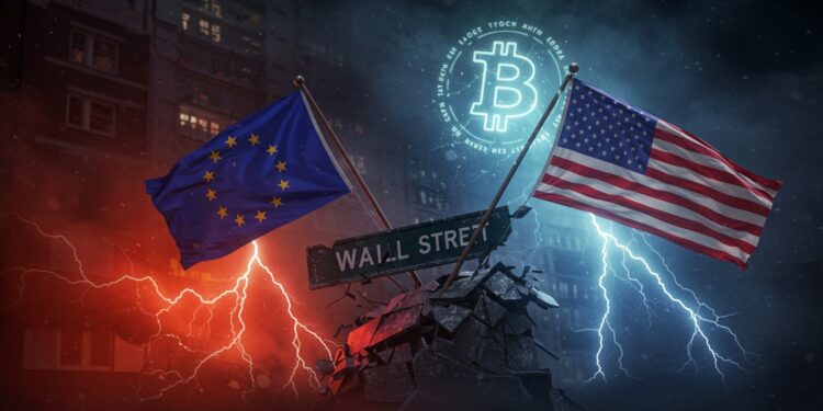 Tarifs Douaniers : La Bourse Plonge Face aux Menaces - Viral Mag Les marchés boursiers chutent après les menaces de tarifs douaniers de 50 sur lUE Découvrez limpact sur les actions le Bitcoin et léconomie mondiale Viral Mag