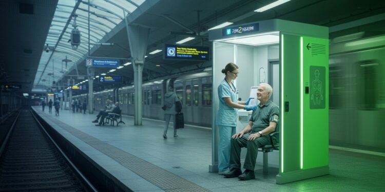 Téléconsultation en Gare : Une Vie Sauvée - Viral Mag Un retraité sauvé grâce à une téléconsultation en gare Découvrez comment cette innovation médicale change des vies en Essonne Viral Mag